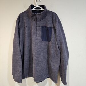 Under Armour Men's Blue 1/4 Zip Pullover